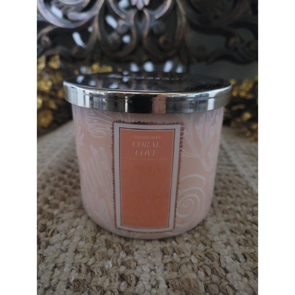 Goose Creek Coral Cove 3-wick Candle